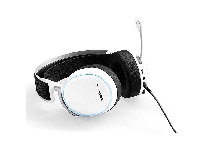 Auriculares Gaming  - Arctis Pro GameDAC con luz RGB STEELSERIES, Circumaurales, Blanco — foto 3