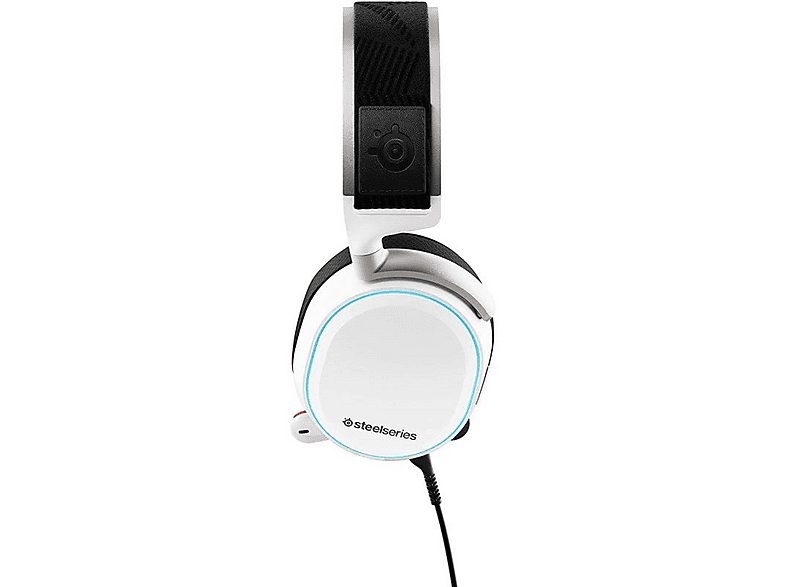 Auriculares Gaming  - Arctis Pro GameDAC con luz RGB STEELSERIES, Circumaurales, Blanco — foto 6