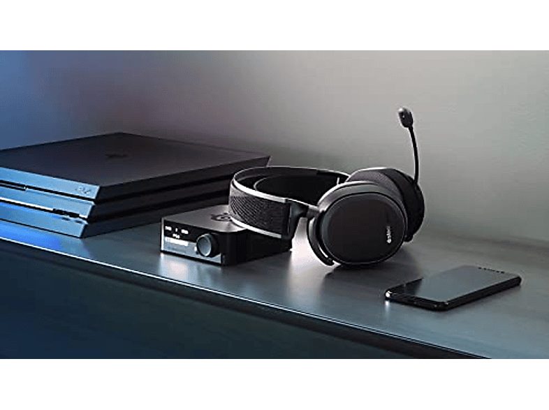 Auriculares gaming  - Arctis Pro Wireless DUAL STEELSERIES, Circumaurales, Bluetooth, Negro — foto 4