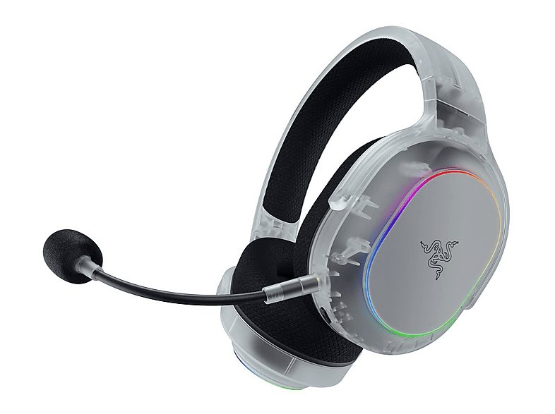 Auriculares gaming  - Barracuda X Chroma - Phantom White Ed. RAZER, Circumaurales, Bluetooth, Blanco