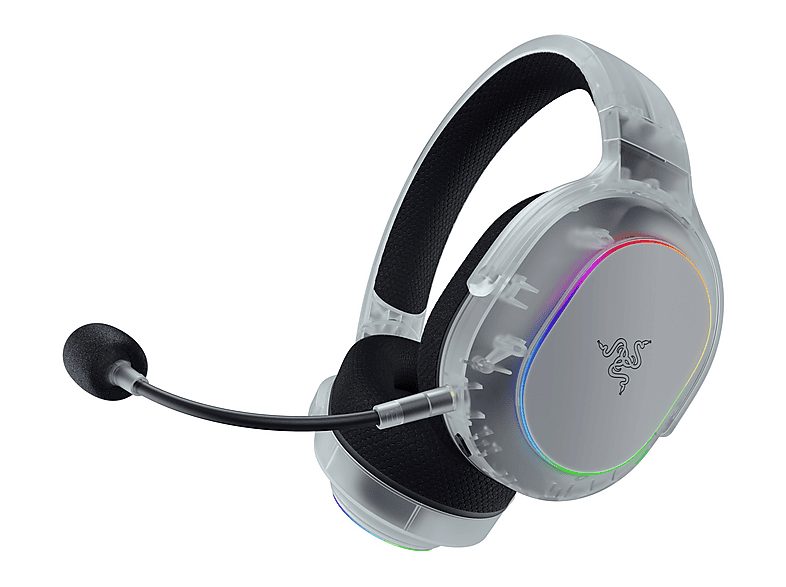 Auriculares gaming  - Barracuda X Chroma - Phantom White Ed. RAZER, Circumaurales, Bluetooth, Blanco — foto 2