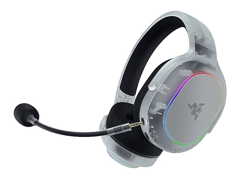 Auriculares gaming  - Barracuda X Chroma - Phantom White Ed. RAZER, Circumaurales, Bluetooth, Blanco — foto 3