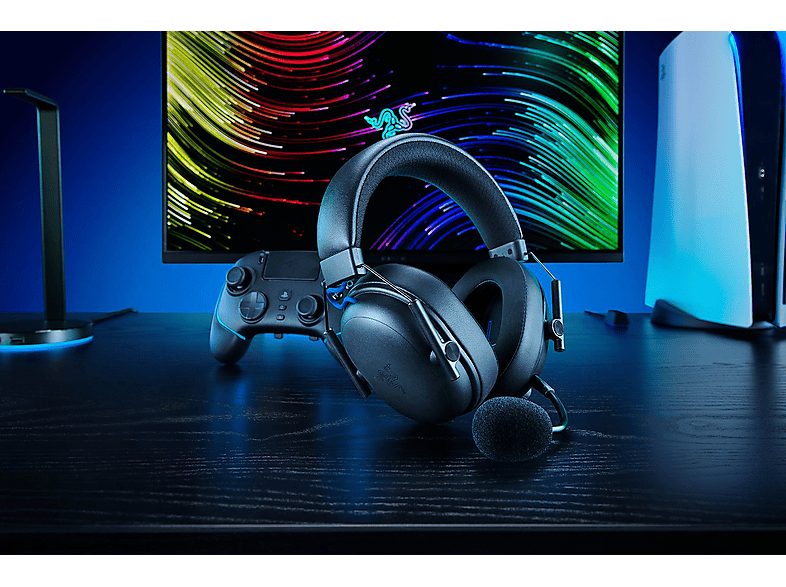 Auriculares gaming  - BlackShark V3 RAZER, Circumaurales, Bluetooth, zwart zwart — foto 2