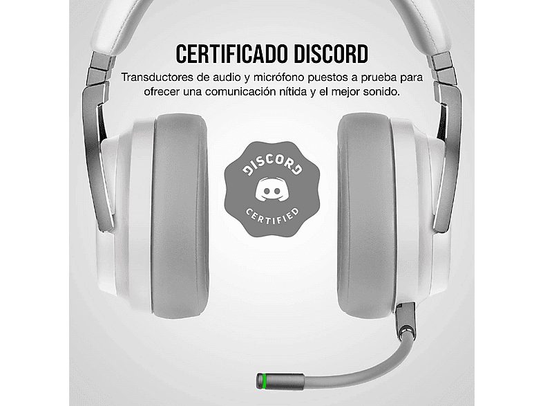 Auriculares Gaming  - CA-9011186-EU CORSAIR, Circumaurales, Blanco — foto 9