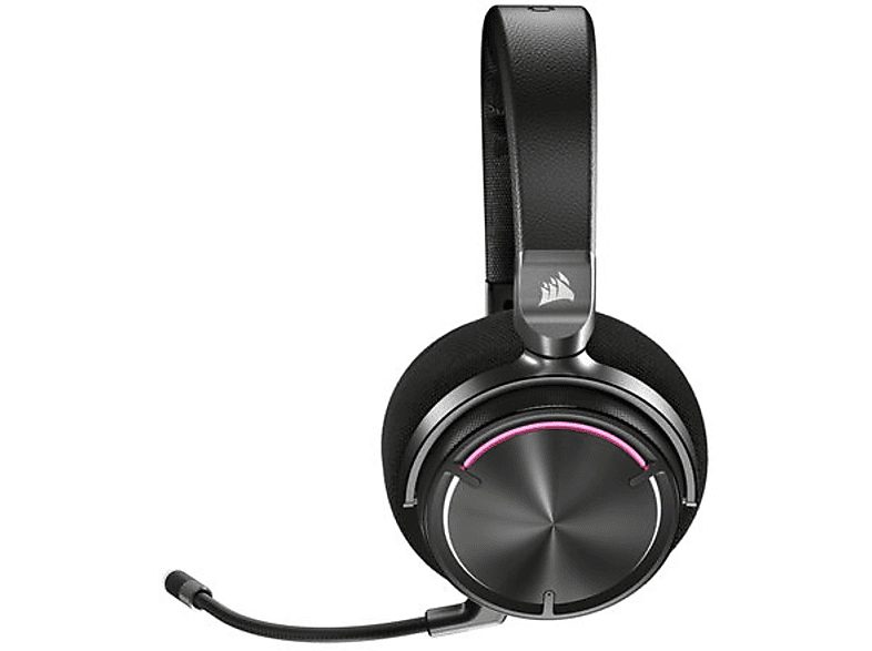 Auriculares gaming - Corsair Virtuoso Max Wireless, Supraaurales, Cancelación de ruido, Bluetooth, Con micrófono, Carbón — foto 3