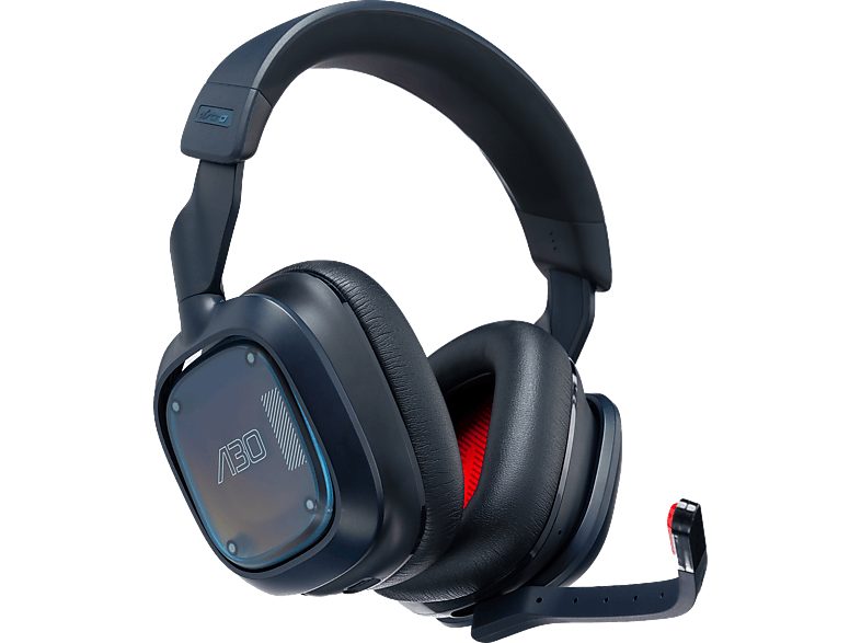 LOGITECH G Auriculares gaming - Logitech G Astro A30, Bluetooth, 27h de batería, Micrófono desmontable, Compatible con Playstation 4 y 5, PC/Móvil, Azul
