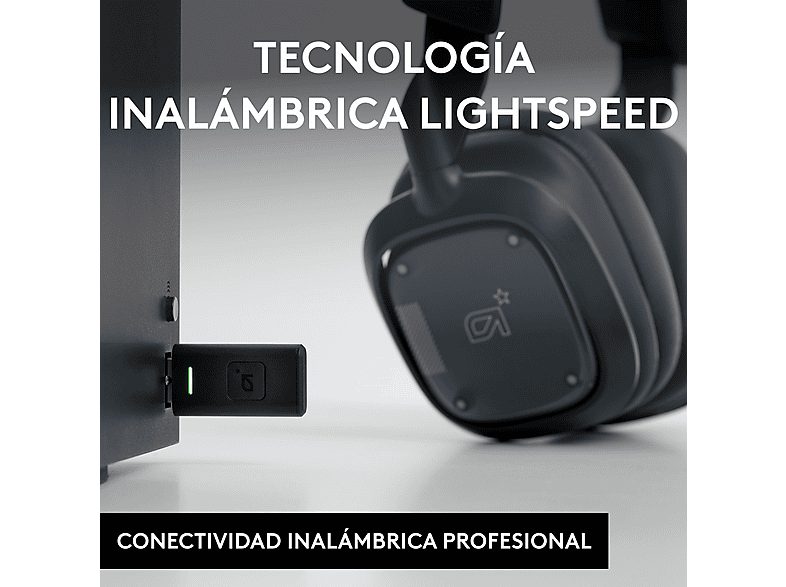 Auriculares gaming - Logitech G Astro A30, Bluetooth, 27hs de batería, Micrófono desmontable, Compatible con Xbox/NSW/PC y Android, Azul — foto 4