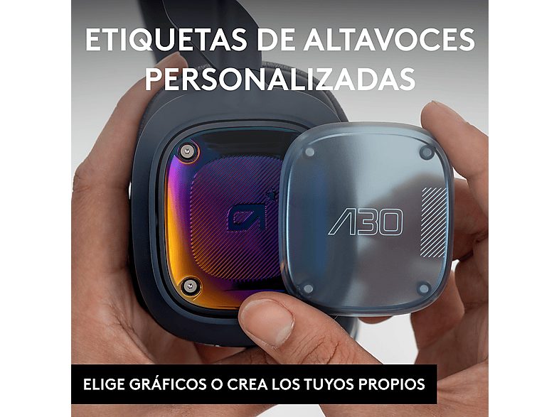 Auriculares gaming - Logitech G Astro A30, Bluetooth, 27hs de batería, Micrófono desmontable, Compatible con Xbox/NSW/PC y Android, Azul — foto 8