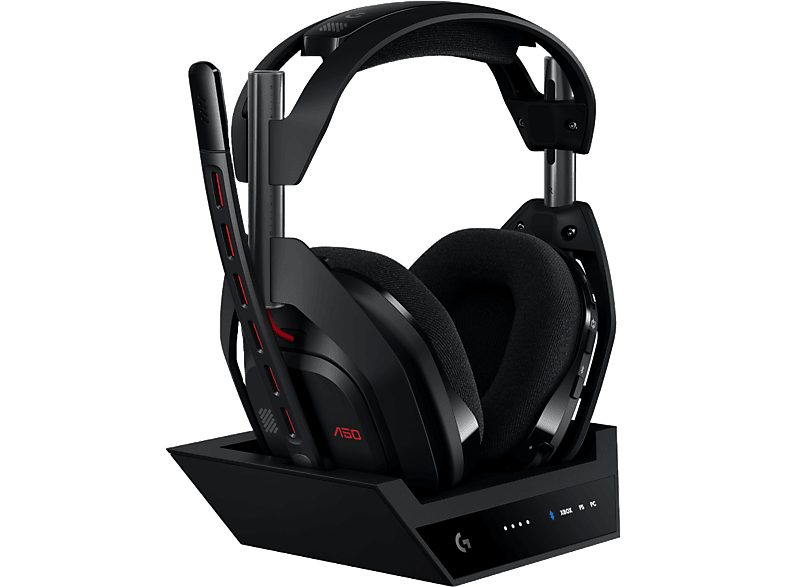LOGITECH G Auriculares gaming - Logitech G ASTRO A50 Gen 5 + Estación base PlaySync Audio, Inalámbrico, Micrófono 48kHz, PC-PS-Nintendo-Xbox, Lightspeed, Negro
