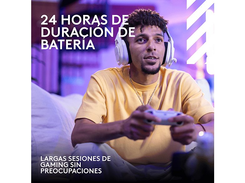 Auriculares gaming - Logitech G ASTRO A50 X, Estación base, Multidispositivo, HDMI 4K, Lightspeed, Micrófono, PC/Mac/PS/Xbox, Bluetooth, Blanco — foto 10