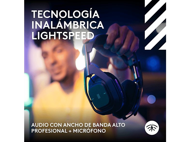 Auriculares gaming - Logitech G ASTRO A50 X, Estación base, Multidispositivo, HDMI 4K, Lightspeed, Micrófono, PC/Mac/PS/Xbox, Bluetooth, Negro — foto 4