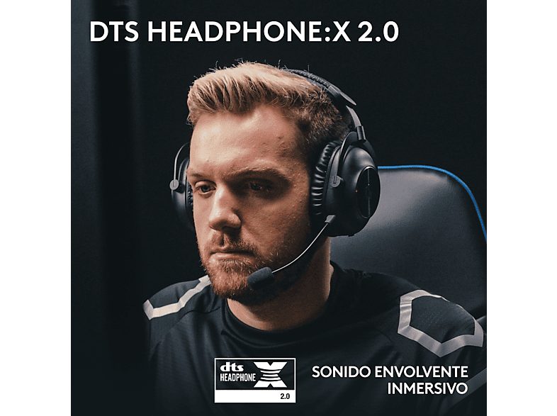 Auriculares gaming - Logitech G Pro X 2 Lightspeed + HS STAND, Inalámbrico, Bluetooth, Micrófono, 7.1 DTS, PC/PlayStation/Nintendo, Negro — foto 4