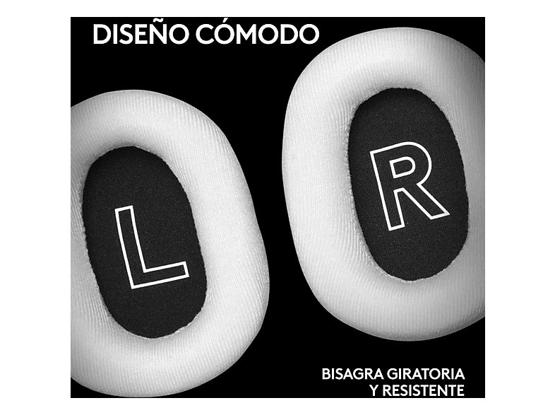 Auriculares gaming - Logitech G Pro X 2 Lightspeed, Inalámbrico, Bluetooth, Transductor de grafeno, 7.1 DTS, PC/PlayStation/Nintendo, Blanco — foto 4