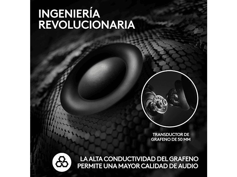 Auriculares gaming - Logitech G Pro X 2 Lightspeed, Inalámbrico, Bluetooth, Transductor de grafeno, 7.1 DTS, PC/PlayStation/Nintendo, Magenta — foto 4