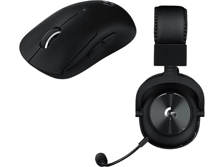 LOGITECH G Auriculares gaming  - PRO X WIRED + HS STAND LOGITECH G, Circumaurales, Negro