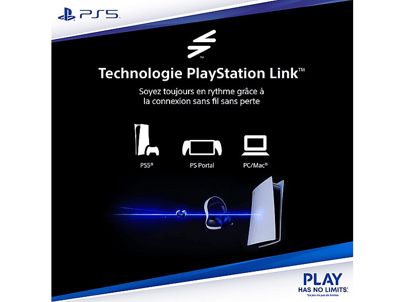 Auriculares gaming  - Pulse Elite SONY, Circumaurales, Bluetooth, Blanco — foto 4