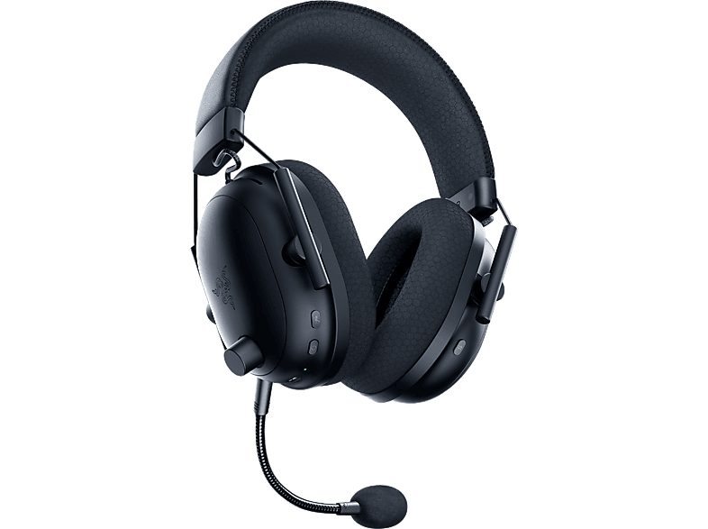 Auriculares gaming - Razer Blackshark V2 Pro (2023), Micrófono HyperClear Super Wideband, Controlador 50 mm, Tecnología HyperSpeed, Bluetooth, Negro