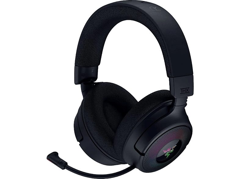 Auriculares gaming - Razer Kraken V4, Circumaurales, Bluetooth, Negro