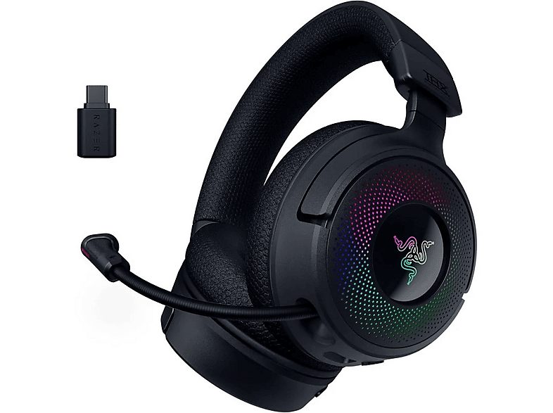 Auriculares gaming - Razer Kraken V4, Circumaurales, Bluetooth, Negro — foto 2