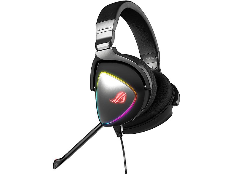 Auriculares gaming  - ROG Delta ASUS, Supraaurales, Negro — foto 3