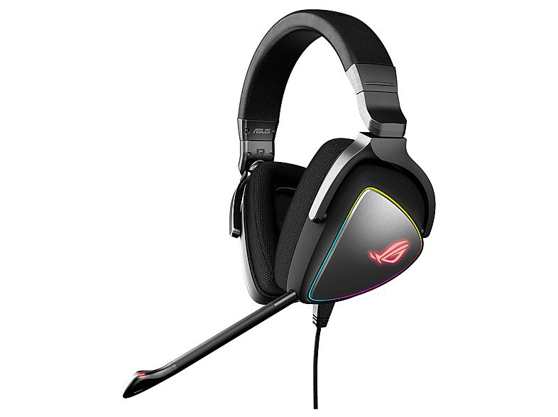 Auriculares gaming  - ROG Delta ASUS, Supraaurales, Negro — foto 4