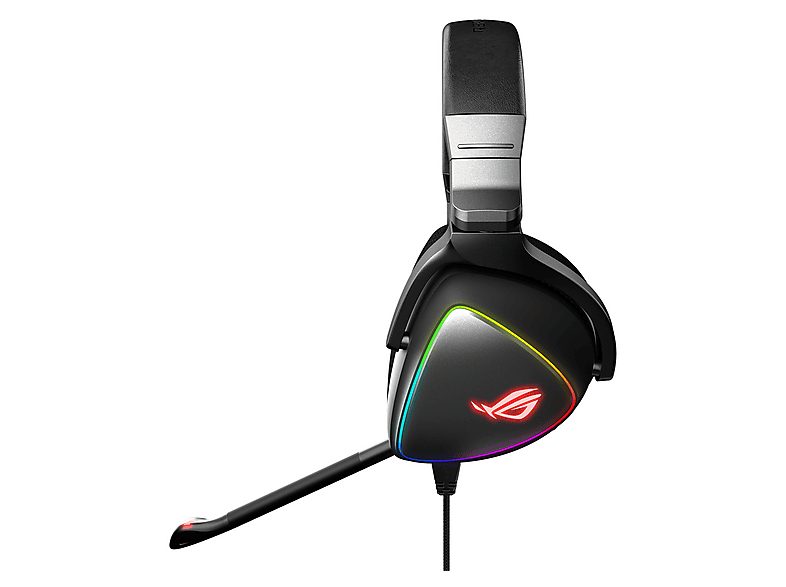 Auriculares gaming  - ROG Delta ASUS, Supraaurales, Negro — foto 5
