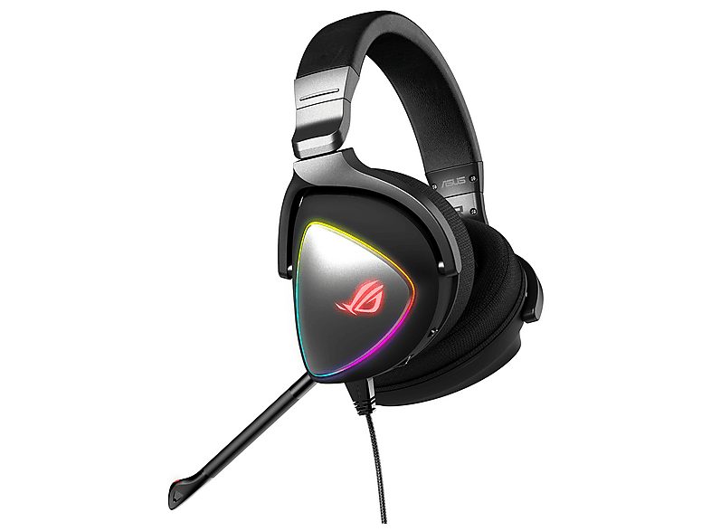 Auriculares gaming  - ROG Delta ASUS, Supraaurales, Negro — foto 6
