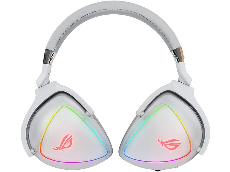 Auriculares gaming  - ROG Delta White Edition ASUS, Circumaurales, Blanco — foto 3