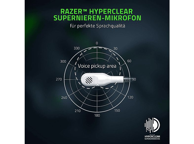 Auriculares Gaming  - RZ04-03470300-R3M1 RAZER, Circumaurales, Bluetooth, Blanco — foto 8