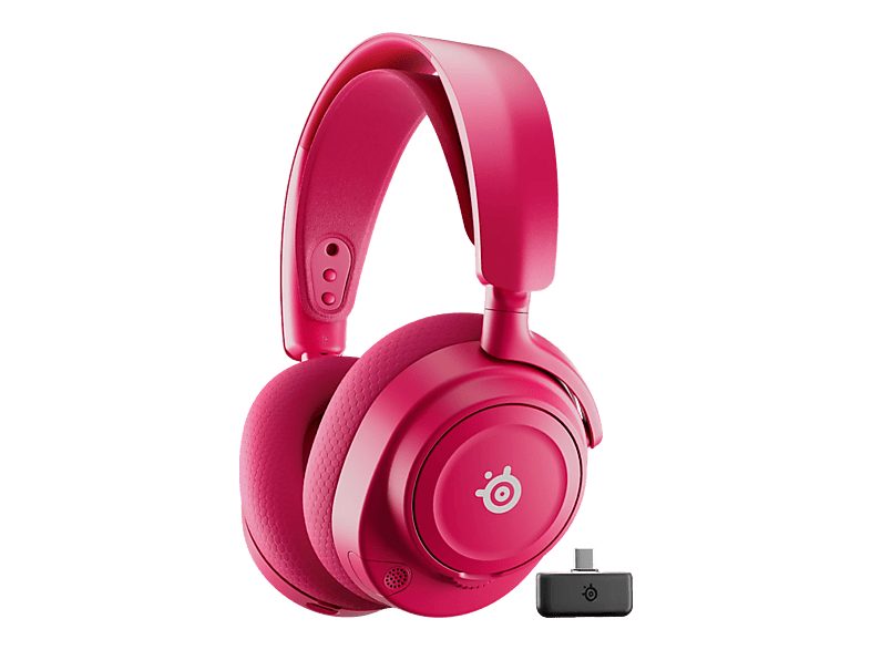 STEELSERIES Auriculares gaming - SteelSeries Arctis Nova 7 Gen 2, +50h Autonomía, 2,4 GHz inalámbrico + Bluetooth, Magenta