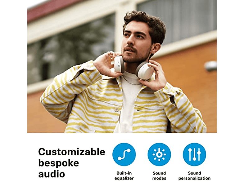 Auriculares inalámbricos  - 509267 SENNHEISER, Circumaurales, Bluetooth, Blanco — foto 4