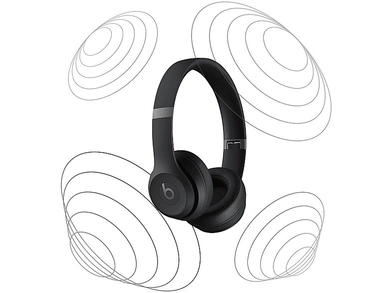 Auriculares inalámbricos - Beats Solo 4, Supraaurales, Bluetooth, 50h Autonomía, iOS y Android, Negro mate — foto 5