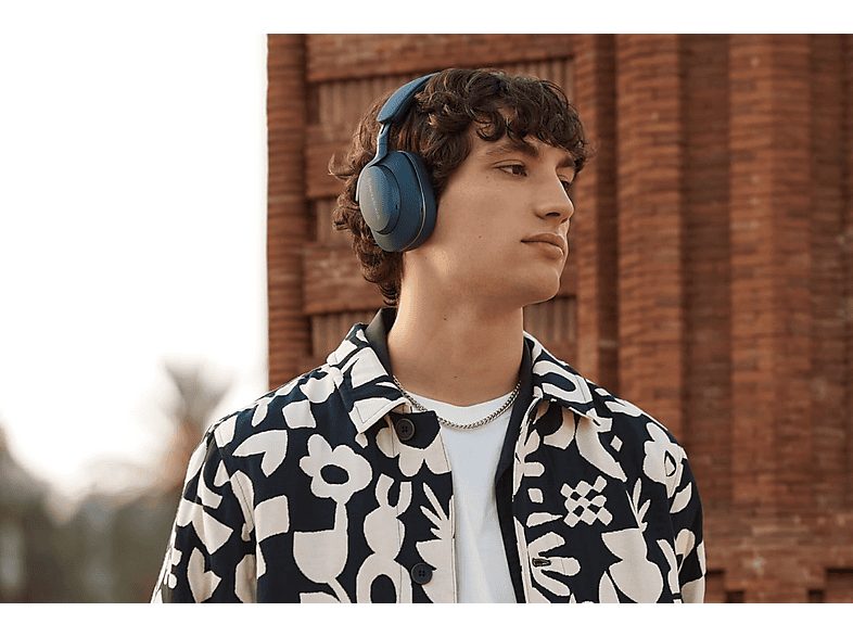 Auriculares inalámbricos - Bowers & Wilkins Px7 S2e, Supraaurales, Bluetooth, Cancelación de Ruido Activa (ANC), Azul — foto 3