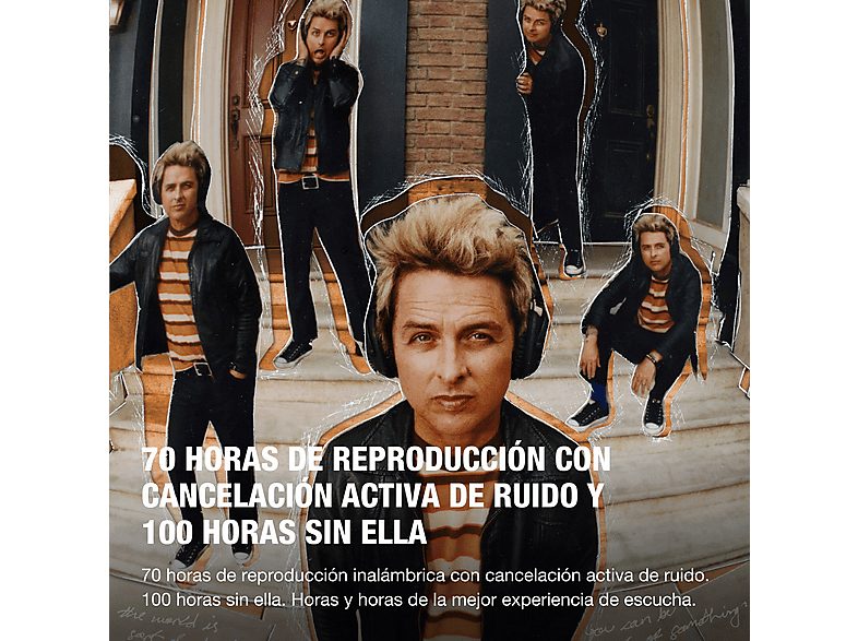 Auriculares inalámbricos - Marshall Monitor III A.N.C., Circumaurales, Bluetooth 5.3, Cancelación de ruido, 100h Autonomía, Plegables, Negro — foto 2