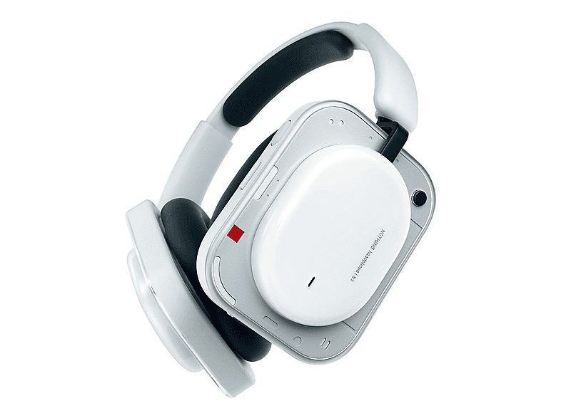 Auriculares inalámbricos - Nothing Headphone (a), 120h Autonomía, Cancelación de Ruido Activa, Certificación Hi-Res y LDAC, Control Táctil, Blanco — foto 2