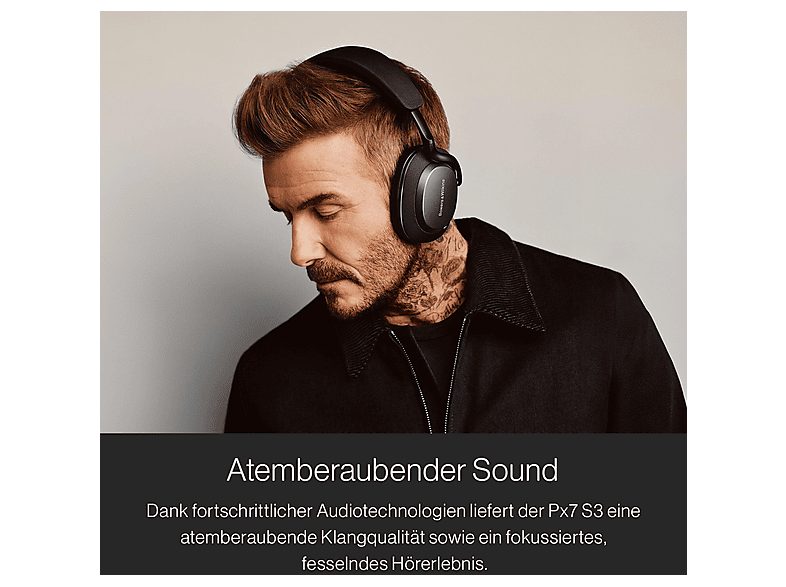 Auriculares inalámbricos  - Px7 S3 BOWERS & WILKINS, Circumaurales, Bluetooth, Azul — foto 7