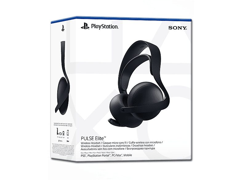 Auriculares inalámbricos - Sony Pulse Elite, Bluetooth, Para PS5, Cancelación de ruido, Midnight Black — foto 2