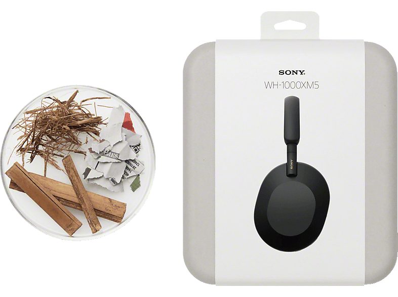 Auriculares inalámbricos - Sony WH-1000XM5B, Estuche rígido, Cancelación ruido, 30h, Hi-Res, Carga Rápida, Llamada Nítida, Bluetooth, Diadema, Negro — foto 19