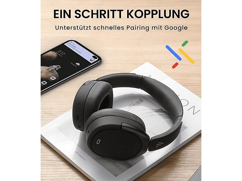 Auriculares inalámbricos  - WH950NB EDIFIER, Supraaurales, Bluetooth, Not available — foto 4