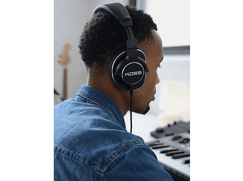 Auriculares  - PRO4S Studio KOSS, Circumaurales, Negro — foto 8