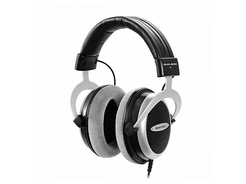 OMNITRONIC Auriculares  - SHP-600 OMNITRONIC, Circumaurales, Negro