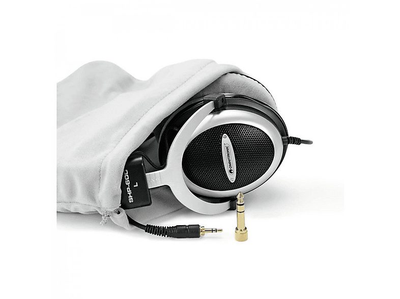 Auriculares  - SHP-600 OMNITRONIC, Circumaurales, Negro — foto 2