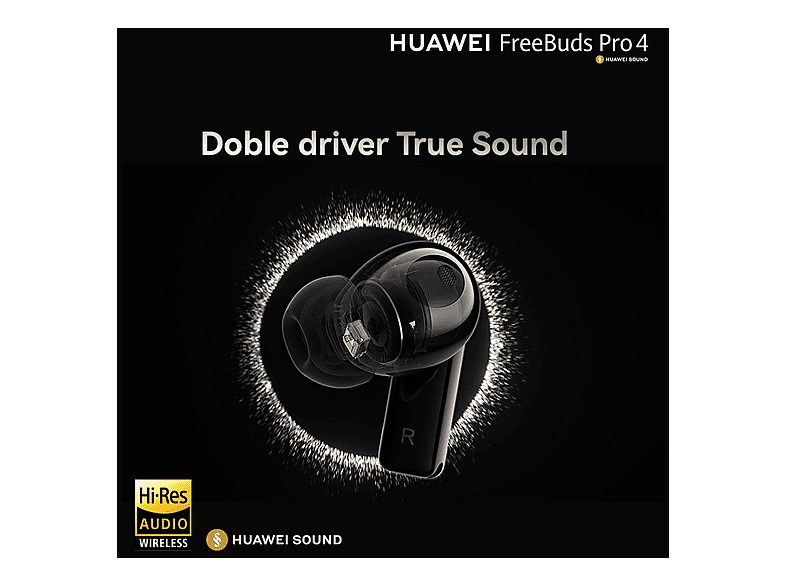Auriculares True Wireless - Huawei FreeBuds Pro 4, 33h Autonomía, Cancelación de Ruido, Doble Conexión, Blanco — foto 13