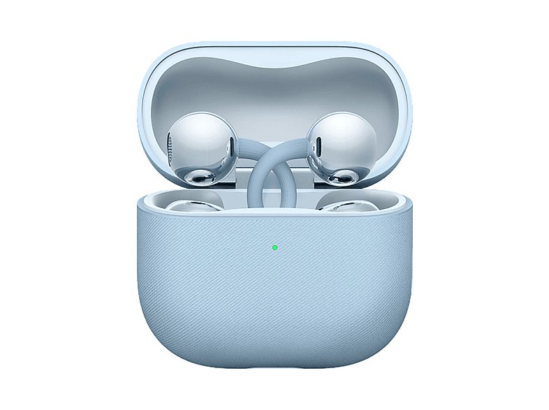 Auriculares True Wireless - Huawei Freeclip 2, 38h Autonomía, IP57, Open-ear, Llamadas nítidas, Conexión a dos Dispositivos, Azul