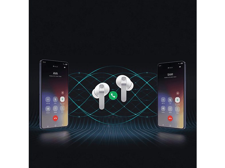 Auriculares True Wireless - Samsung Galaxy Buds4 Pro, Cancelación Activa de Ruido (ANC), Bluetooth 6.1, Autonomía hasta 6 horas con ANC, Blanco — foto 5