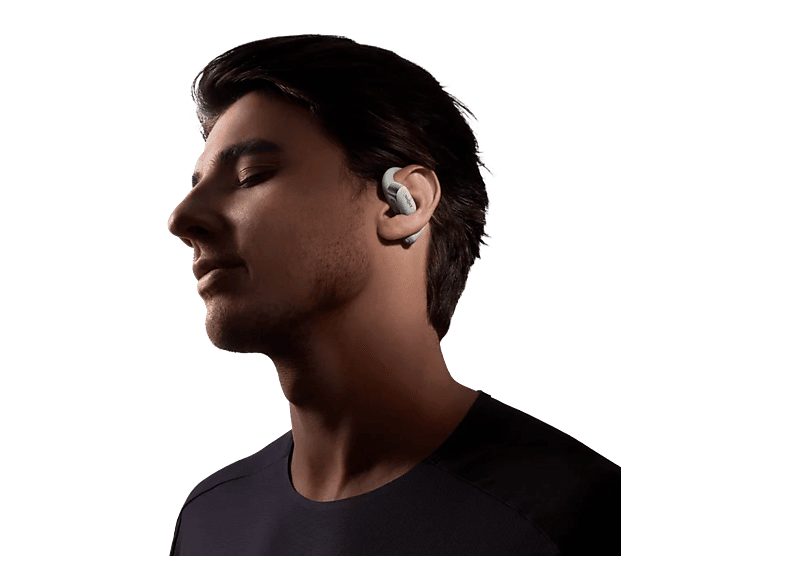 Auriculares True Wireless - Shokz OpenFit 2+, 48h Autonomía, Open-Ear, Resistencia agua IP55, Micrófono con cancelación de ruido, Dolby Audio, Gris — foto 6