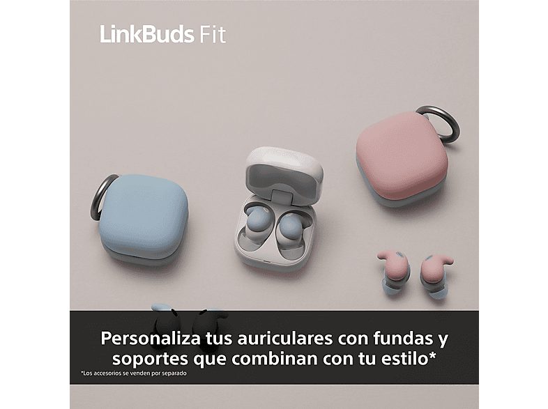Auriculares True Wireless - Sony LinkBuds Fit, Cancelación de ruido (Noise Cancelling), Bluetooth, HiRes, 21 horas, iOS y Android, Google, IPX4, Verde — foto 12