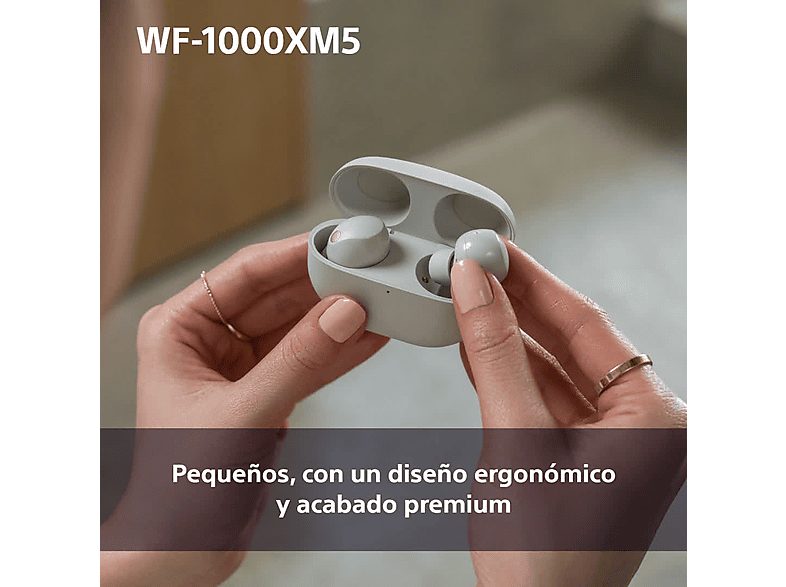 Auriculares True Wireless - Sony WF1000XM5B, Cancelación de ruido (Noise Cancelling), Hi-Res, Google assistant, Alexa, Siri, 24 horas, IPX4, Negro — foto 7