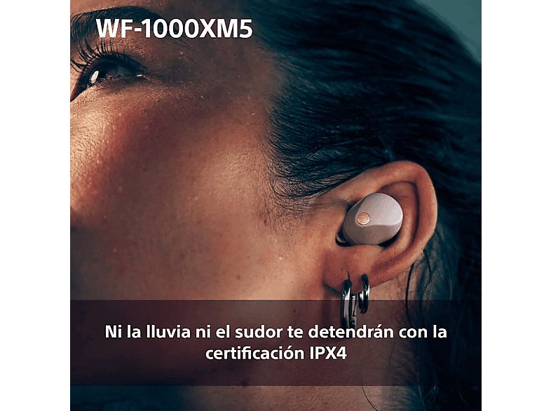 Auriculares True Wireless - Sony WF1000XM5P, Cancelación de ruido (Noise Cancelling), Hi-Res, Google assistant, Alexa, Siri, 24 horas, IPX4, Rosa — foto 9