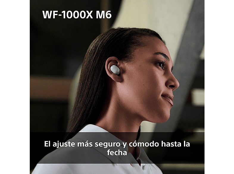 Auriculares True Wireless - Sony WF1000XM6, Cancelación de ruido (ANC), Hi-Res, Bluetooth, Llamadas nítidas, 24 horas, IPX4, iOS/Android, Negro — foto 6